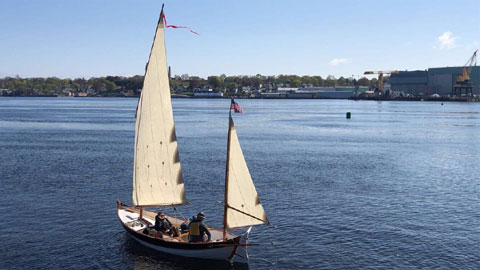The Caledonia Yawl sailboat