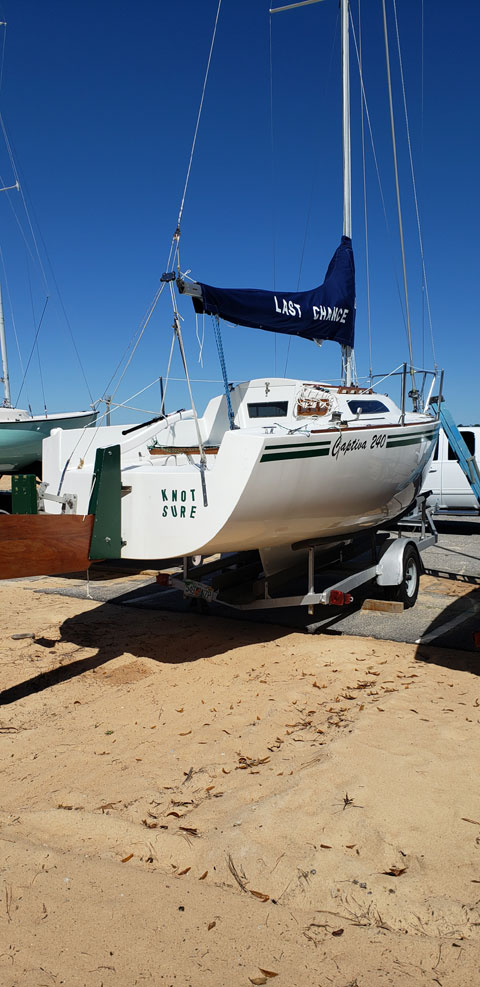 Captiva 240, 1986 sailboat