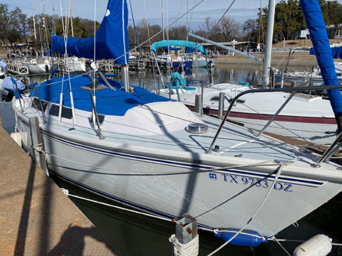 Catalina 25 1987 sailboat