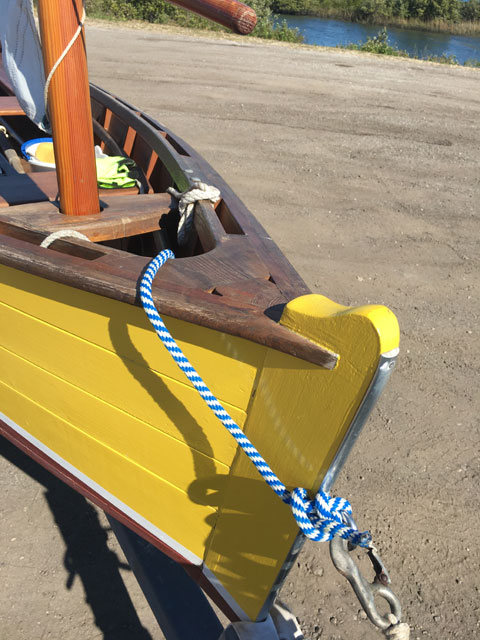 Chesapeake Bay Crabbing Skiff, 2003 sailboat