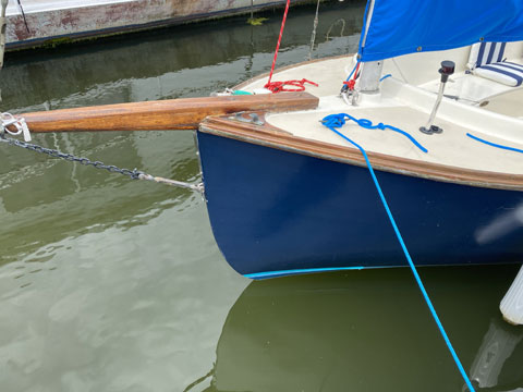 Clark Mills Sun Cat Boat, 1973 sailboat
