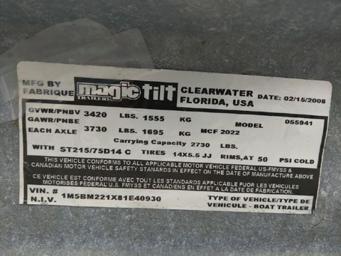 Corsair Sprint 750 Trimaran, 2008 sailboat