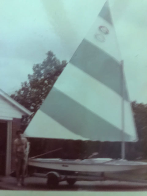 Glastron Alpha 1  15 ft, 1971, sailboat