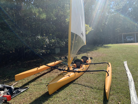 Hobie Tandem Island, 2010,  sailboat