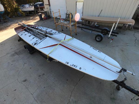 Johnson E Scow 28', 1984 sailboat