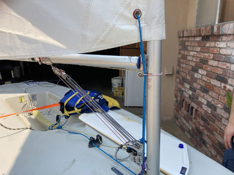 Laser, 14 ft., 1993 sailboat