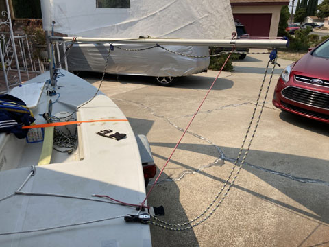 Laser, 14 ft., 1993 sailboat
