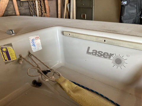 Laser, 14 ft., 1993 sailboat
