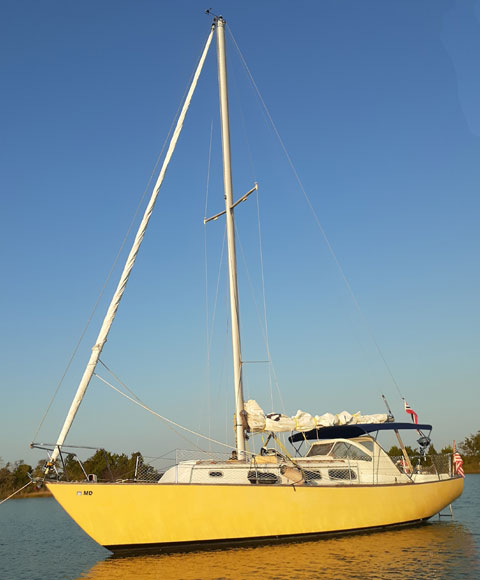 Pearson 35 sailboat
