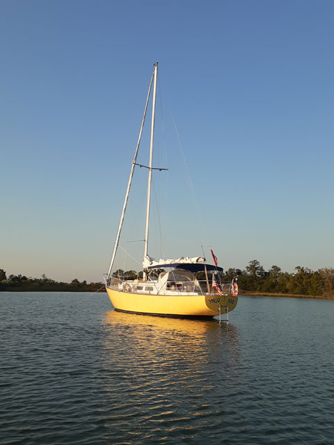 Pearson 35 sailboat