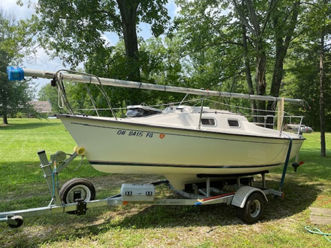 Precision 18, 2013 sailboat