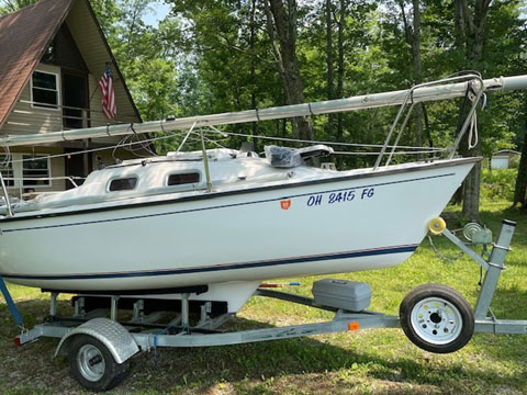 Precision 18, 2013 sailboat