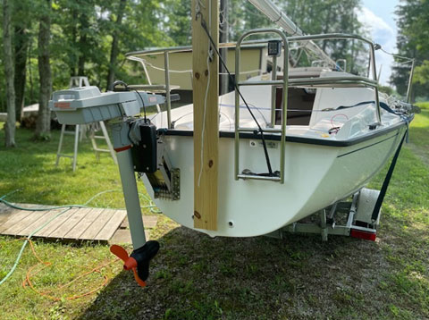 Precision 18, 2013 sailboat
