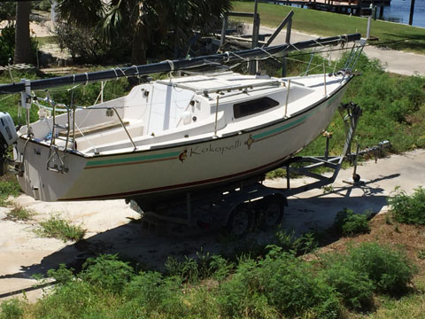 Precision 23, 1989 sailboat