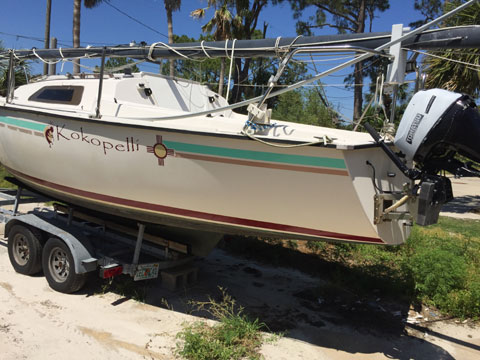 Precision 23, 1989 sailboat