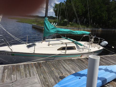 Precision 23, 1989 sailboat