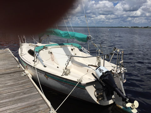 Precision 23, 1989 sailboat