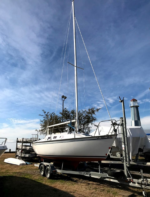 Precision 23, 2006 sailboat