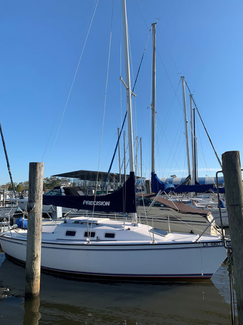 Precision 23, 2006 sailboat