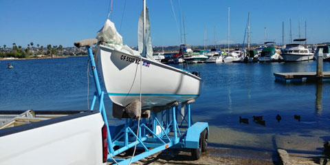 Rhodes 19, 1965 sailboat