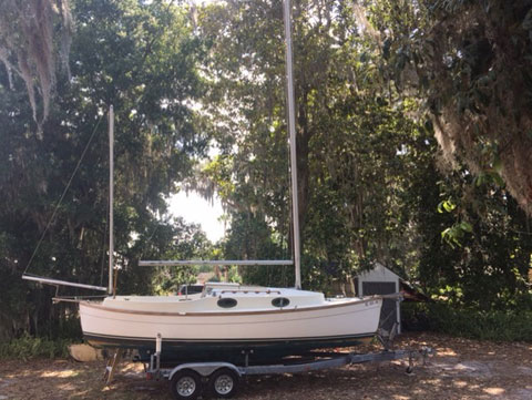 Rob Roy Canoe Yawl, 23 ft., 1986 sailboat