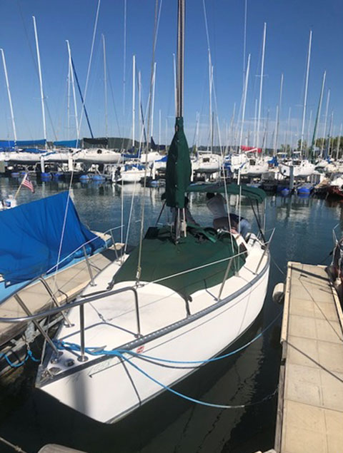 S2 7.3, 24ft, 1984 sailboat