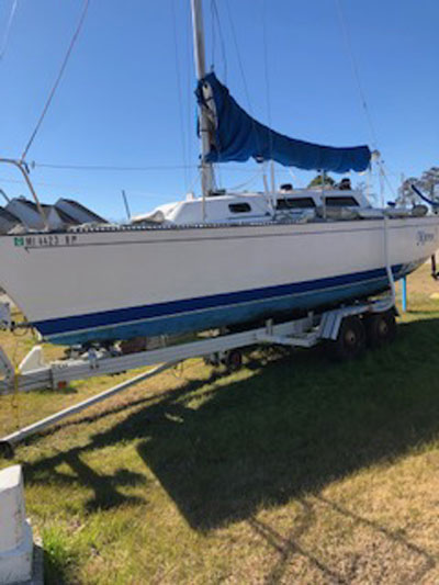 S2 7.9 meter (26ft) one design racer/cruiser, 1984 sailboat