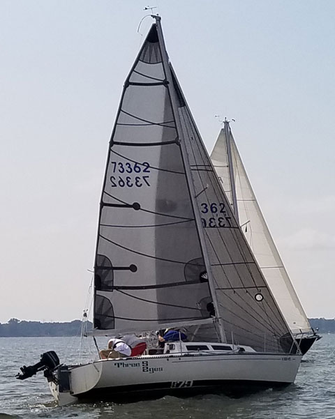 1982 s2 7.9 sailboat