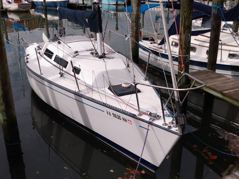 S2 7.9 (26'), 1982 sailboat