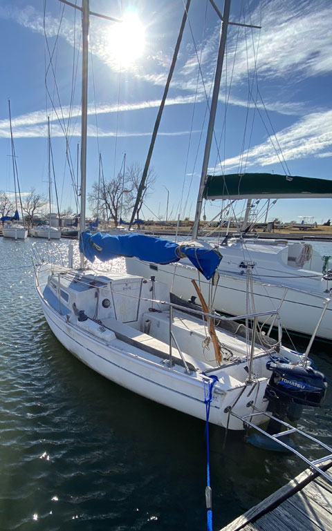 Santana 22, 1972 sailboat