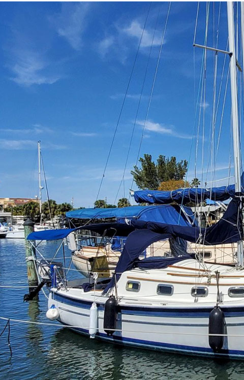 Seaward 25 wing keel, 1994 sailboat