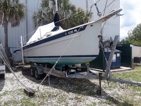 Seaward 25 wing keel, 1994 sailboat