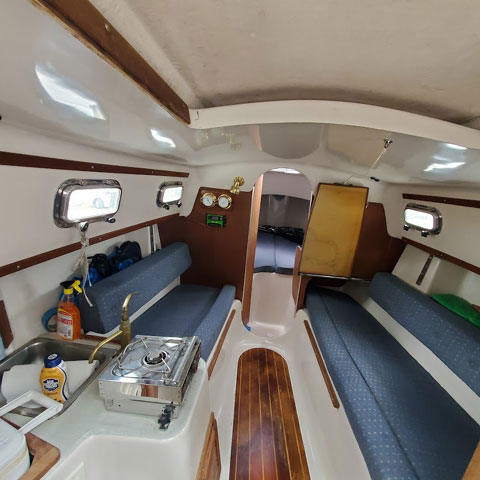 Seaward 25 wing keel, 1994 sailboat