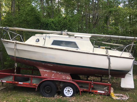 Westerly Warwick, 21ft, 1971 sailboat