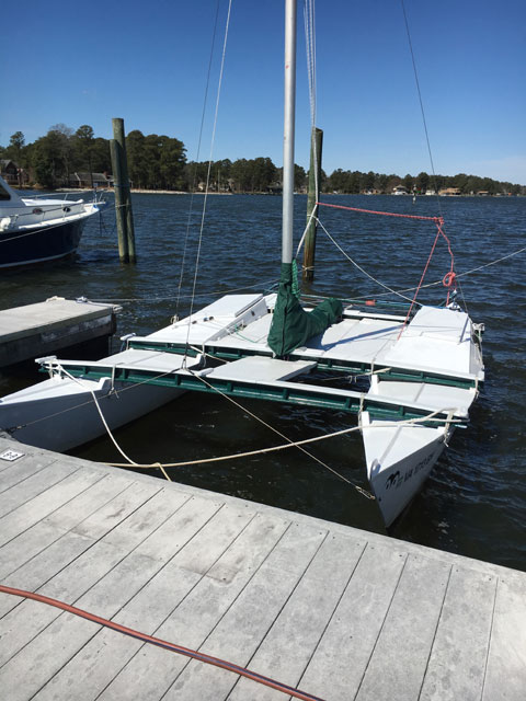 Wharram Tiki 21, 2007 sailboat