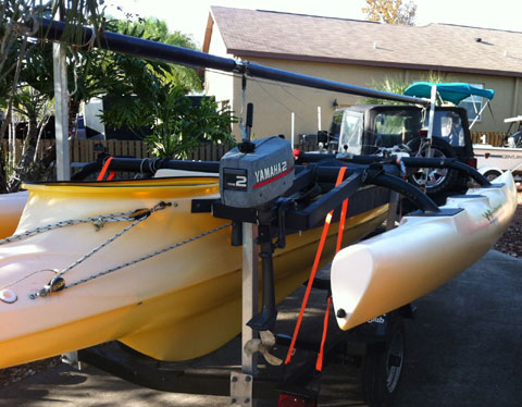 Windrider 17' Trimaran and Yacht Club trailer, 2004 sailboat