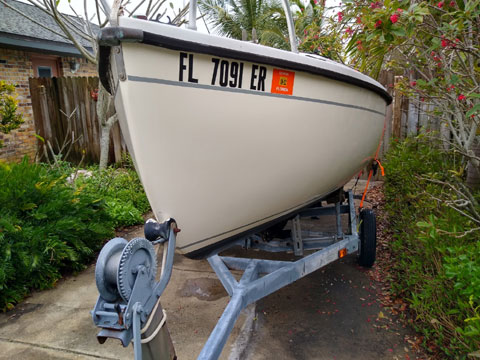 Compac 16, 1984 sailboat