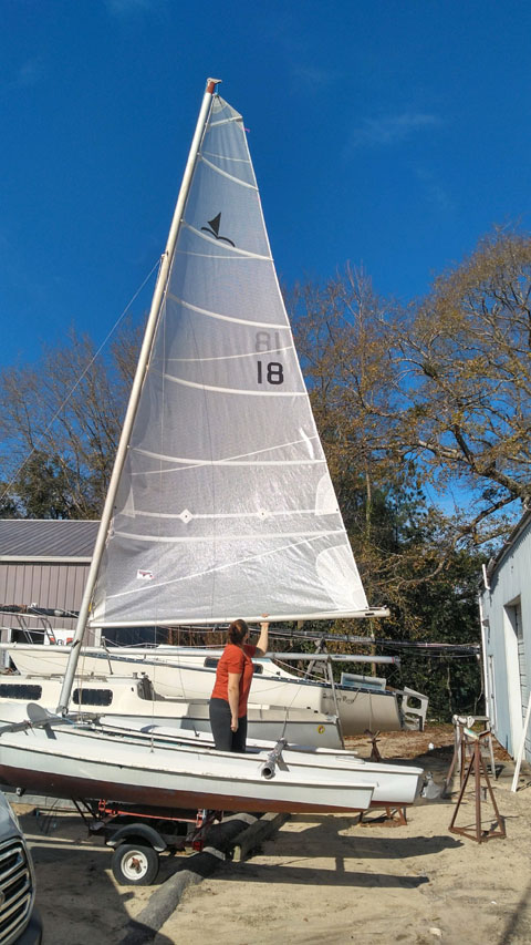 Aquadyne Sailbird 18 sailboat
