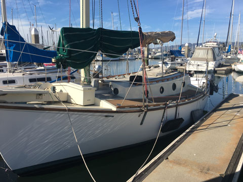 Aquarius Pilot Cutter Chinese Junk Rig, 1980 sailboat
