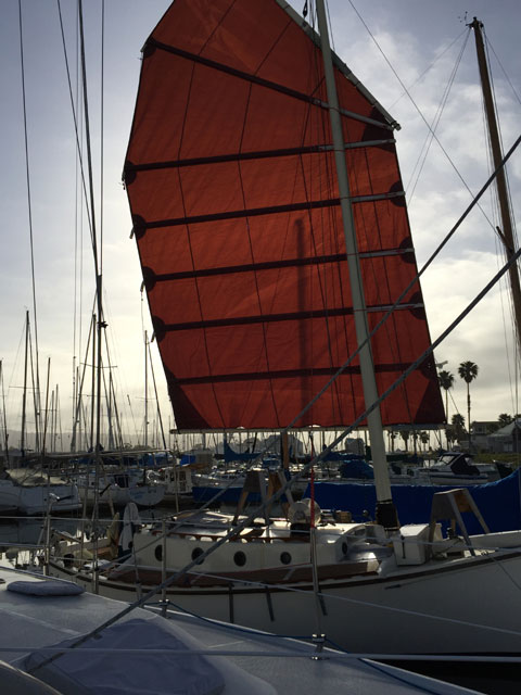 Aquarius Pilot Cutter Chinese Junk Rig, 1980 sailboat
