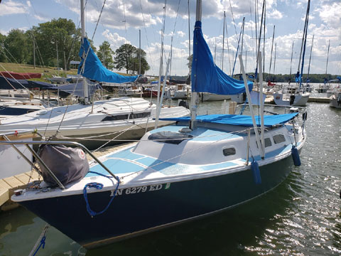 Balboa 24', 1981, sailboat