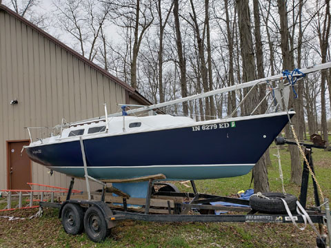 Balboa 24', 1981, sailboat