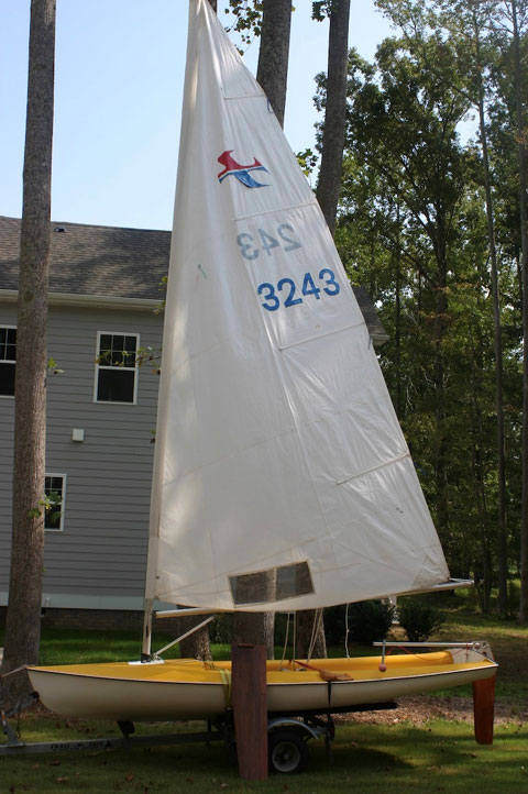 Banshee 13 ft sailboat