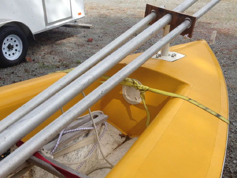 Banshee 13 ft sailboat