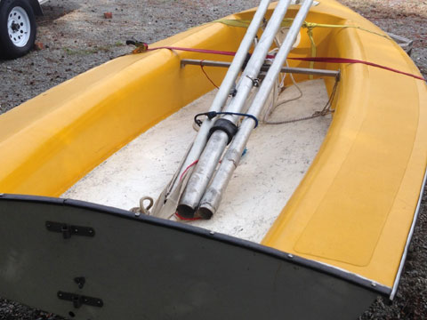 Banshee 13 ft sailboat
