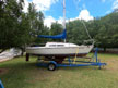 1987 Cal 22 sailboat