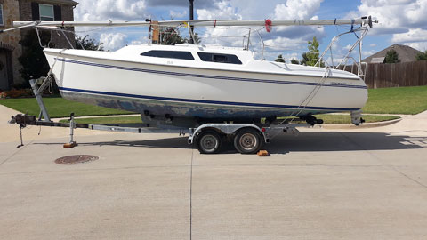 Catalina 250WB, 1995 sailboat