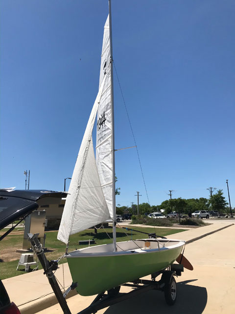 Chrysler 13 ft Pirateer sailboat