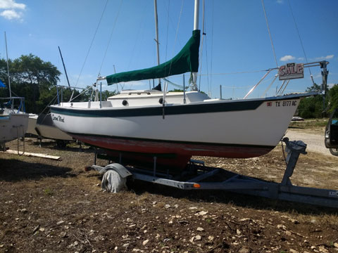 Compac 19 III, 1990, Troy, Texas, sailboat for sale from Sailing Texas ...