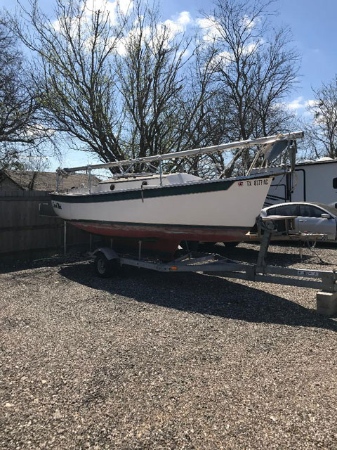 Compac 19 III, 1990, Troy, Texas, sailboat for sale from Sailing Texas ...
